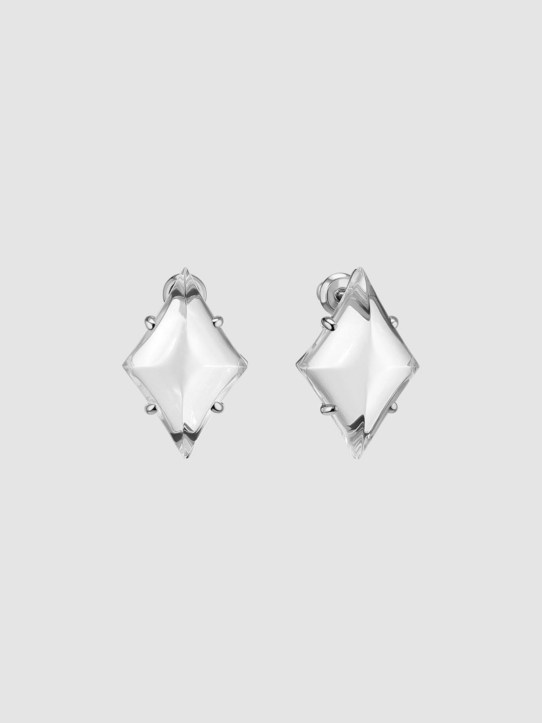 Sparkler Rock Crystal Earrings 
