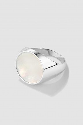 MOTHER OF PEARL SIGNET