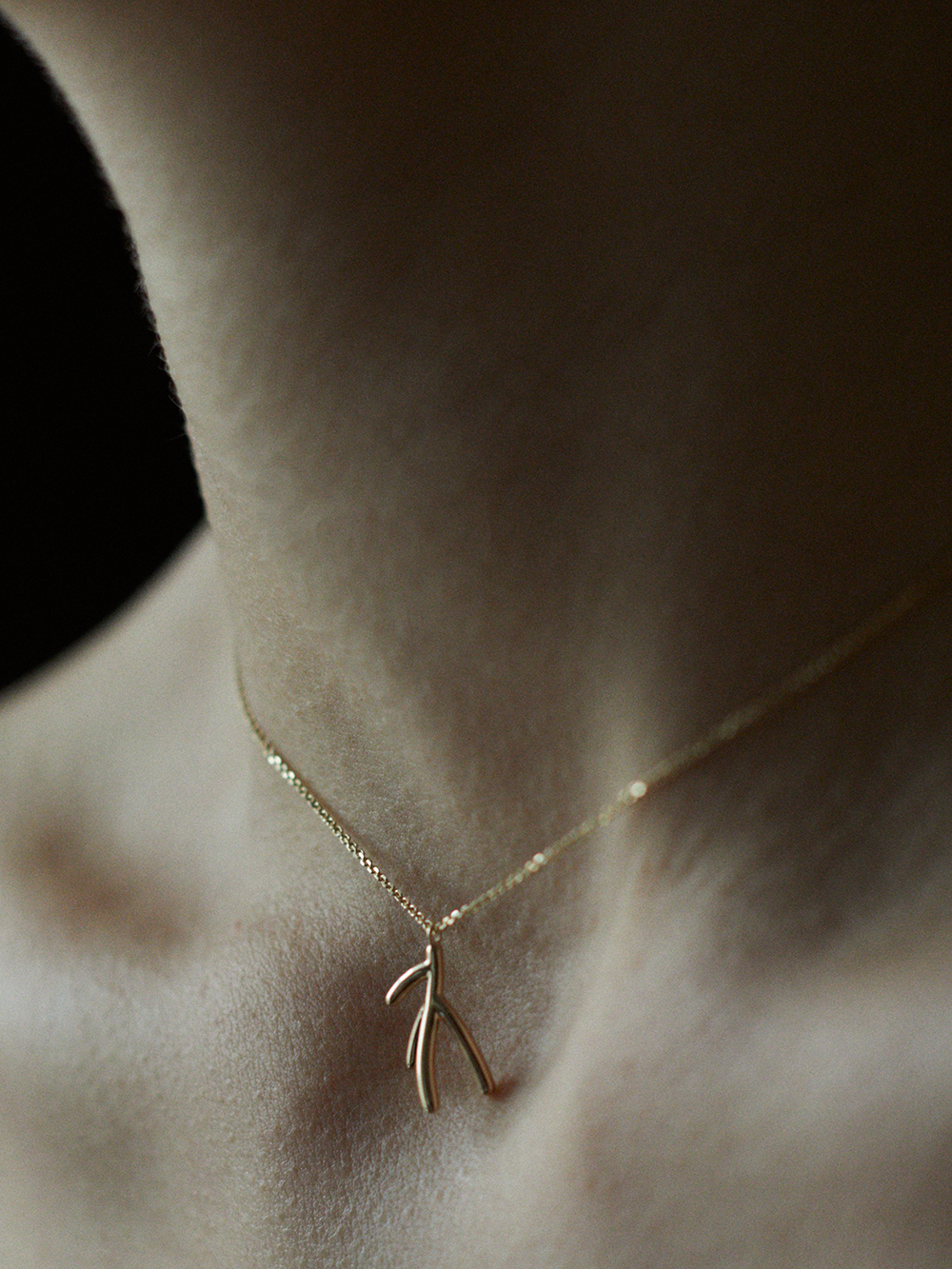 Koral Gold Micro Pendant Necklace  