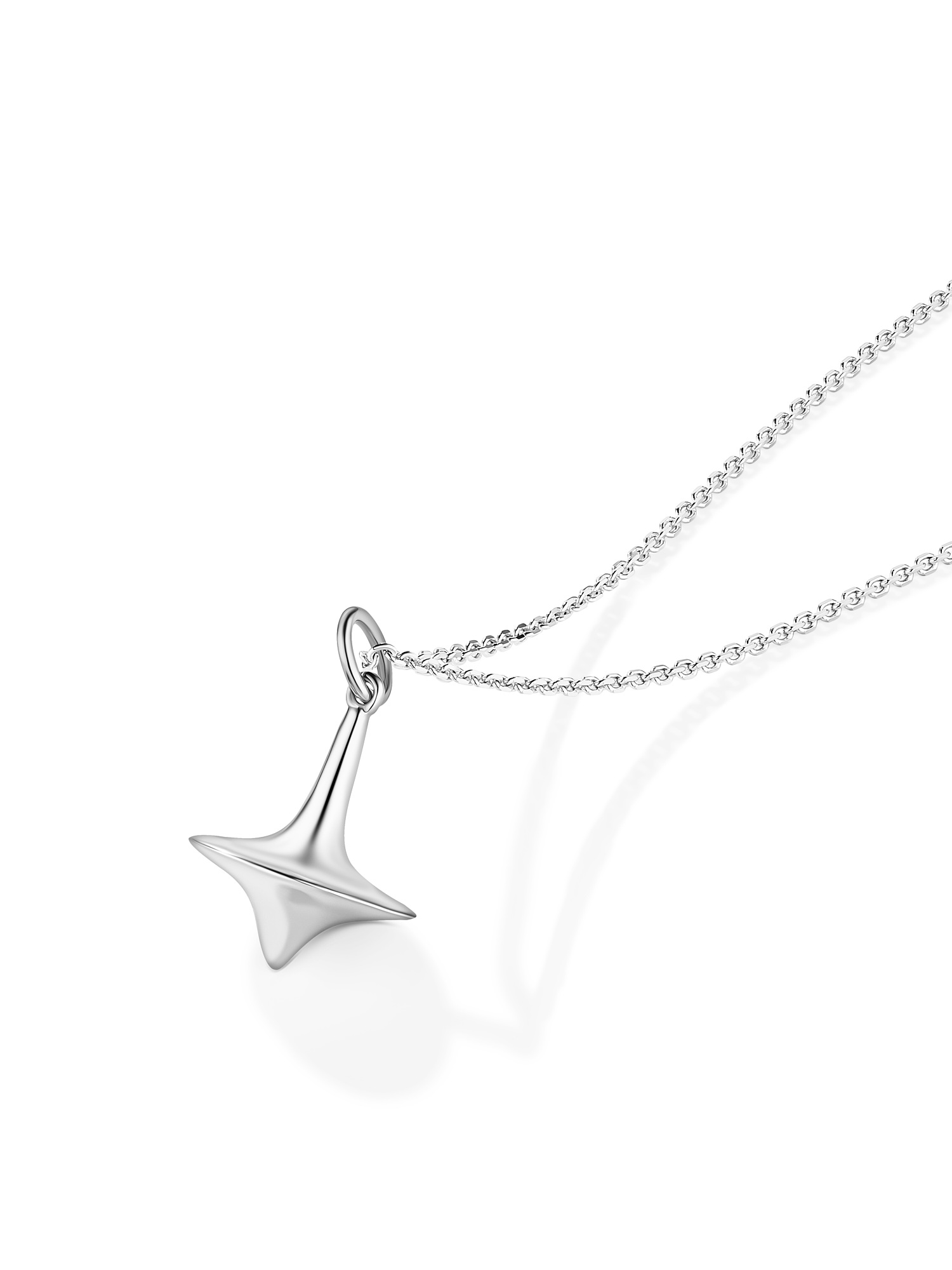 SPINNING TOP PENDANT NECKLACE  