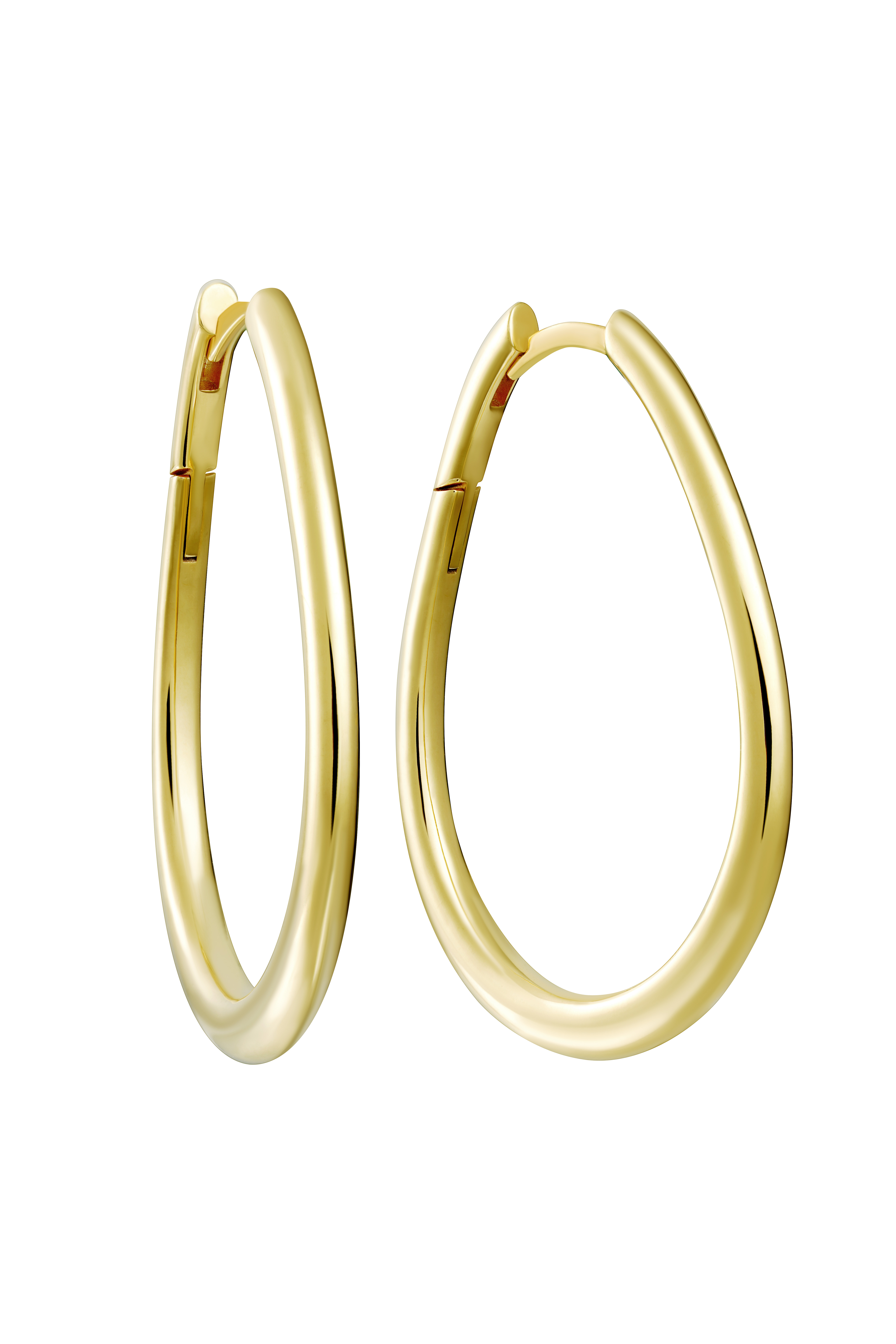 ALMA HOOPS YELLOW GOLD PLATED
