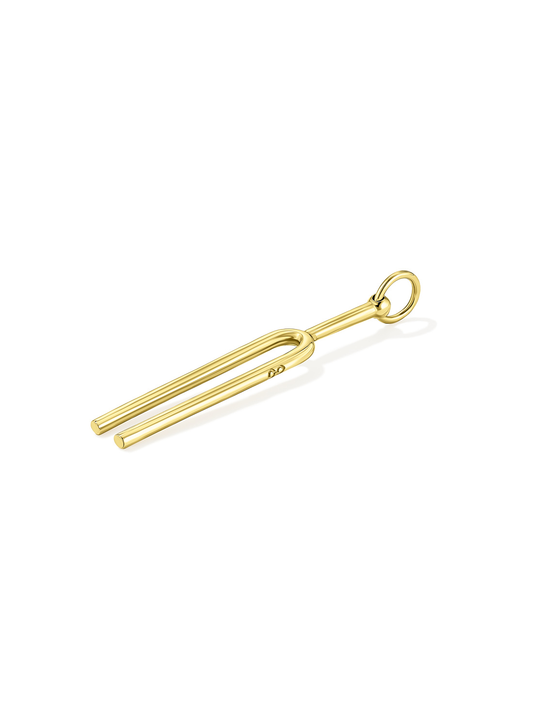 THE PITCHFORK TRINKET WITH GOLD PLATING  